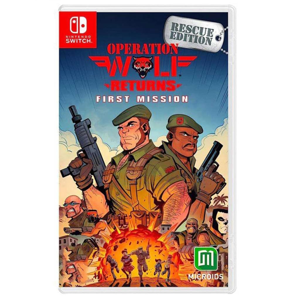 Operation Wolf Returns: First Mission - NINTENDO SWITCH - PAL ESP - Nuevo Operation Wolf Returns: First Mission - NINTENDO SWITCH - PAL ESP - Nuevo